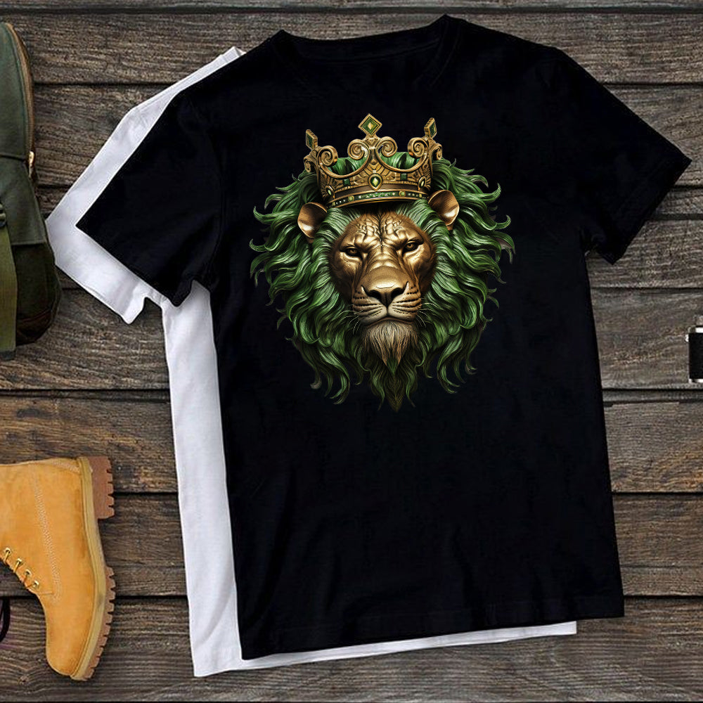 3D Lion Head DTF Transfer - L20