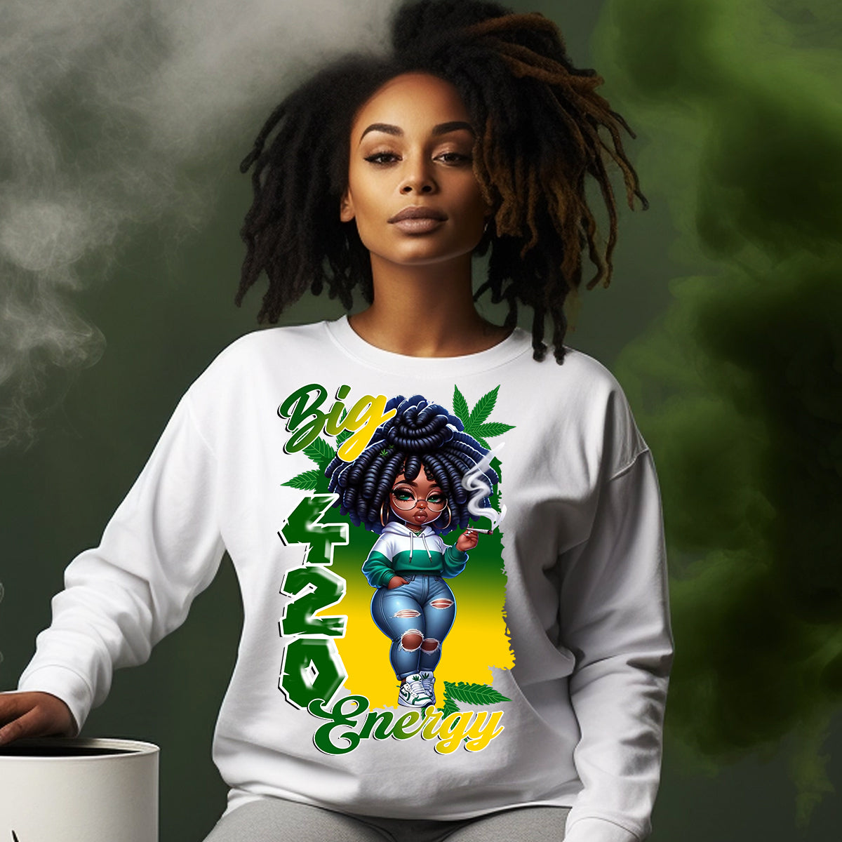 Big 420 Energy Locs2 DTF Transfer