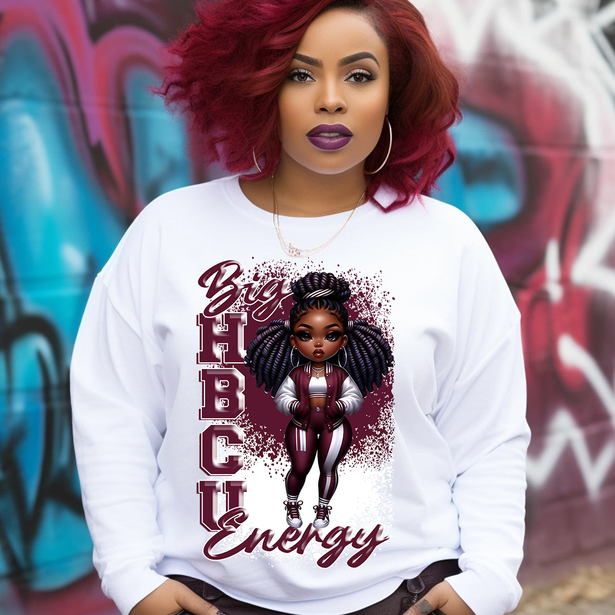 Big HBCU Energy Alabama AM DTF Transfer-22x84
