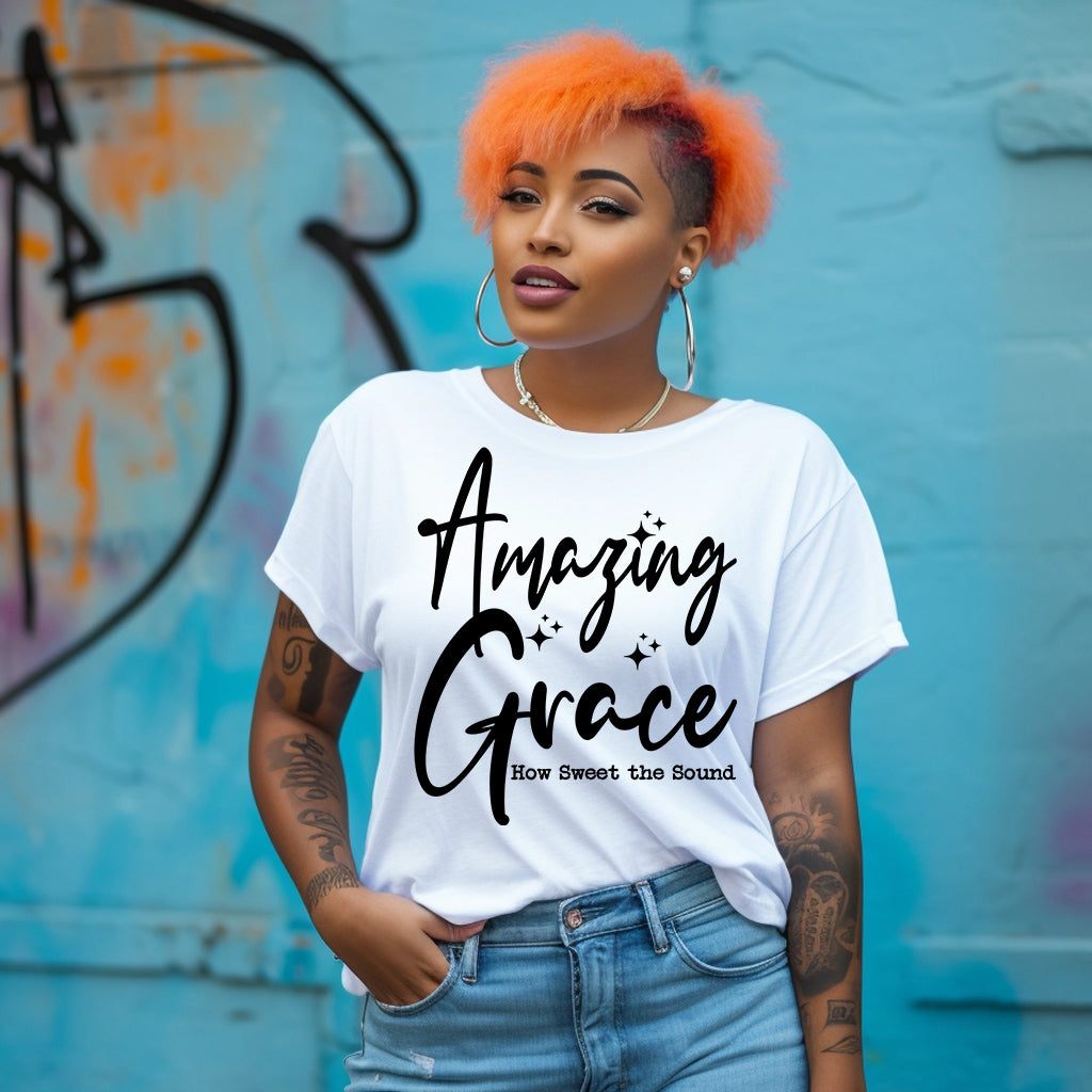 Amazing Grace DTF Transfer