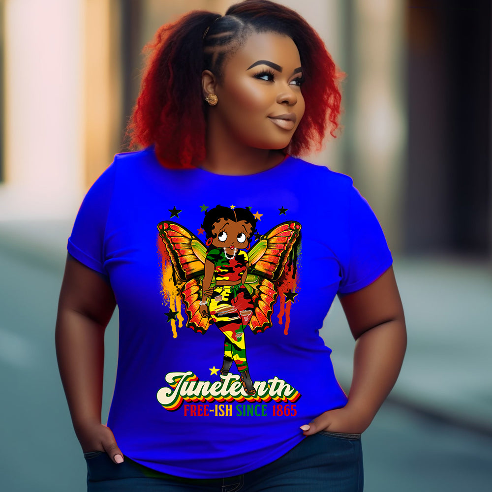 BB Juneteenth Butterfly DTF Transfer