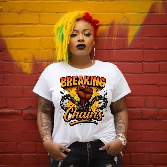 Breaking Chains DTF Transfer