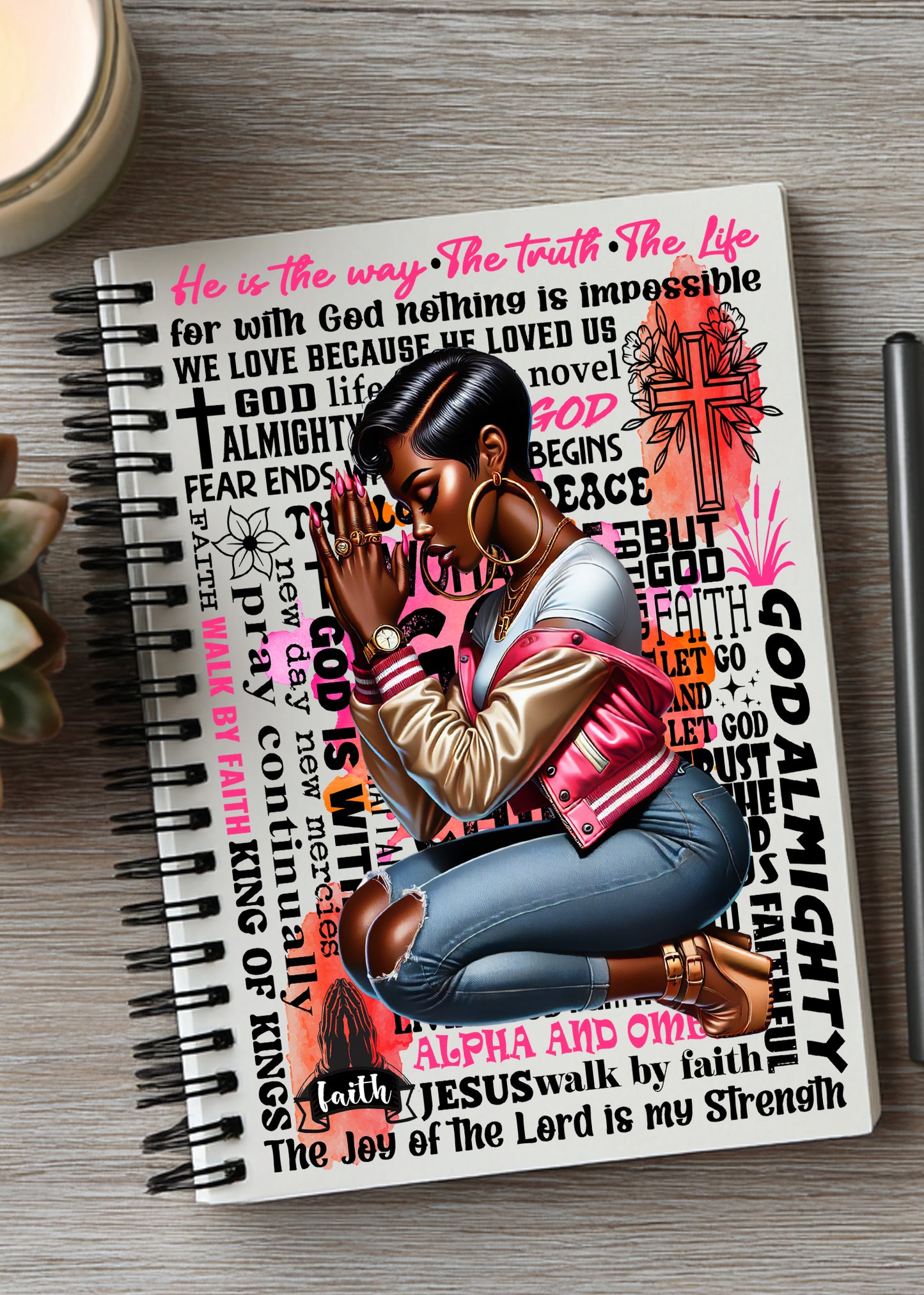 Child of God Journal UV DTF Stickers