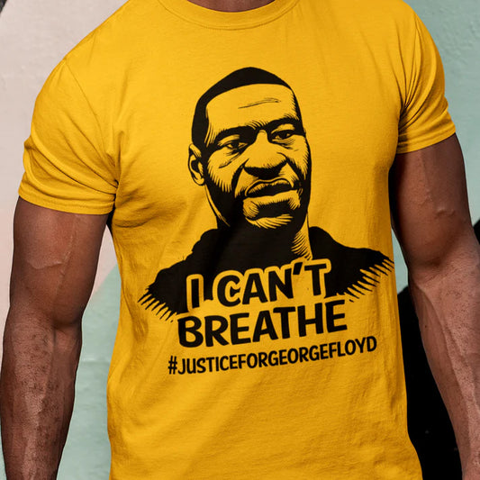 G Floyd DTF Transfer