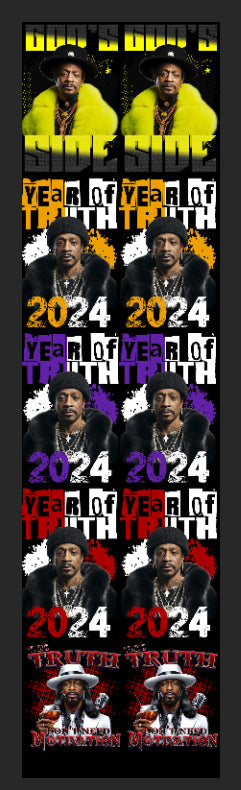 Katt Williams DTF Transfer Gang Sheet 22x84
