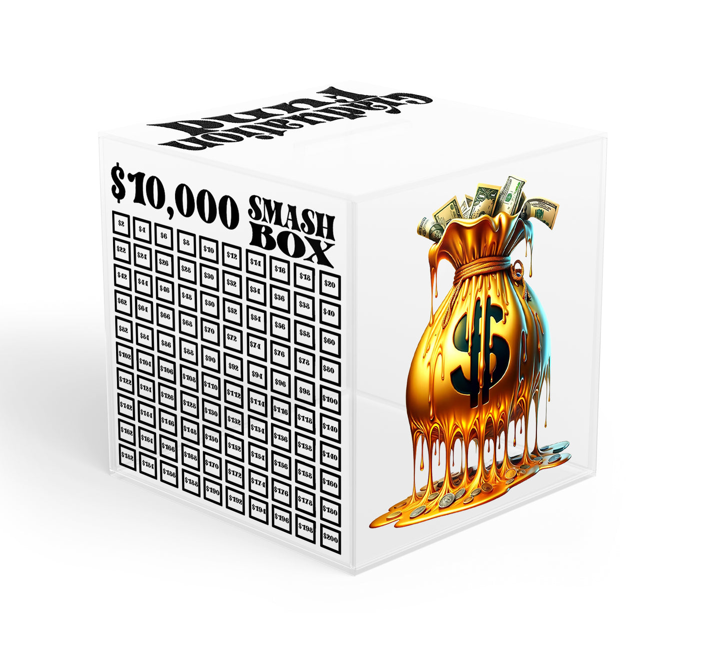 2026 Graduation Smash Box UV DTF Stickers - 22x24