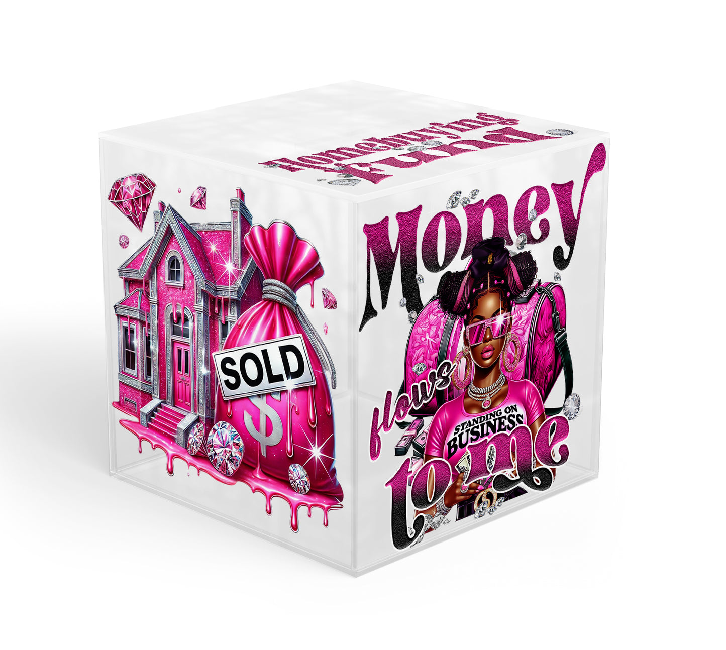 Homebuying Fund Smash Box UV DTF Stickers - 22 x24 Gang Sheet