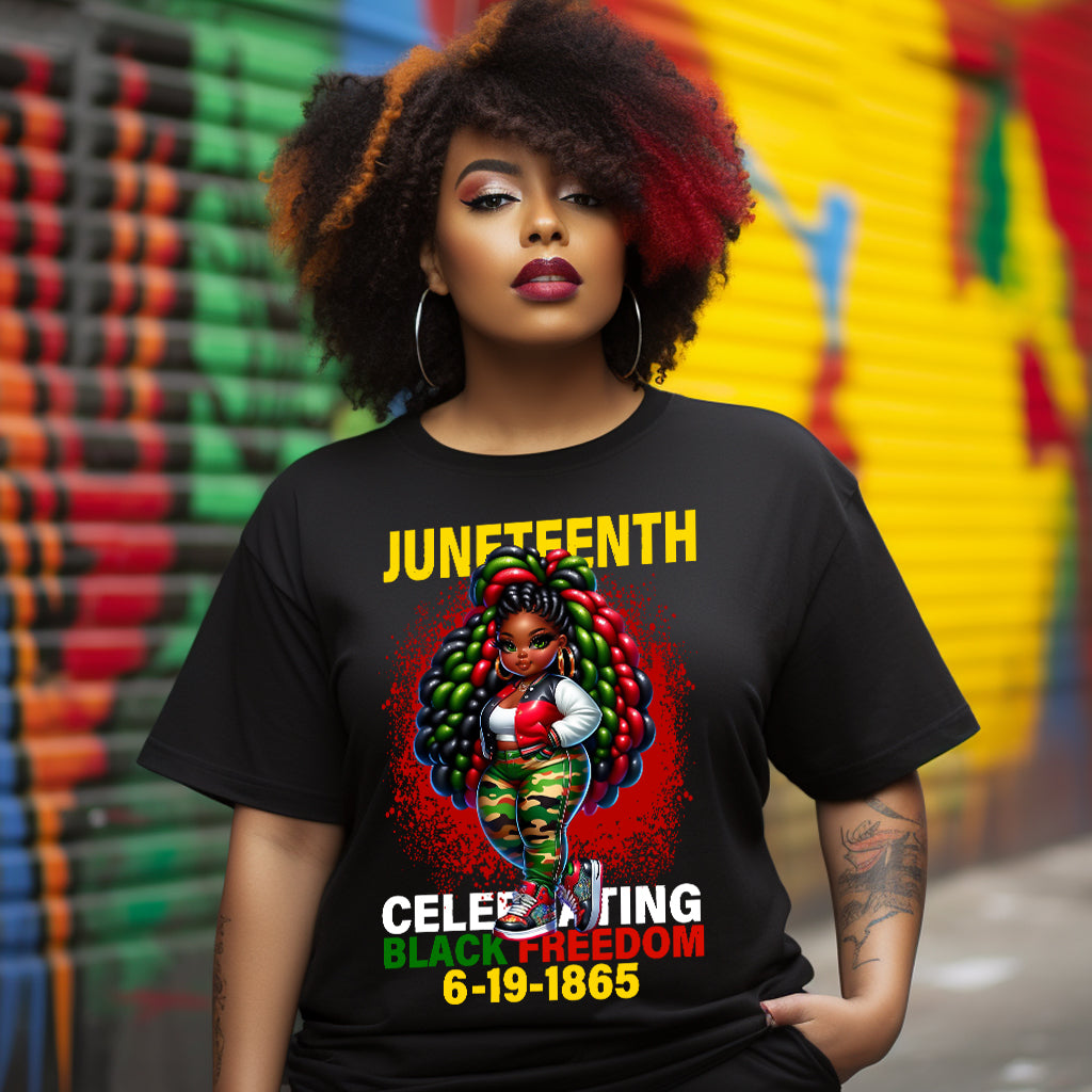 Juneteenth Celebrate Black Freedom DTF Transfer