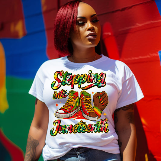 Stepping into Juneteenth DTF Transfer