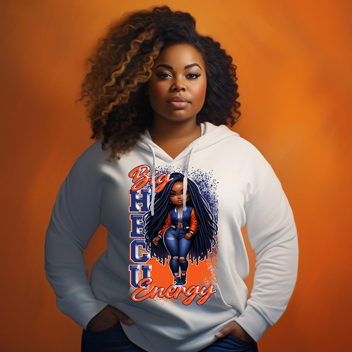 Big HBCU Energy Lincoln Univ DTF Transfer - long locs