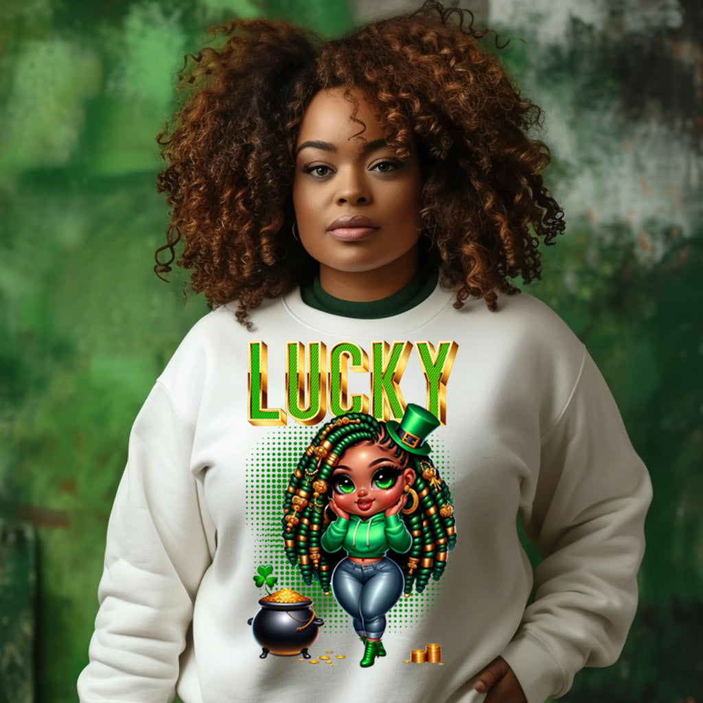 Lucky Locs DTF Transfer