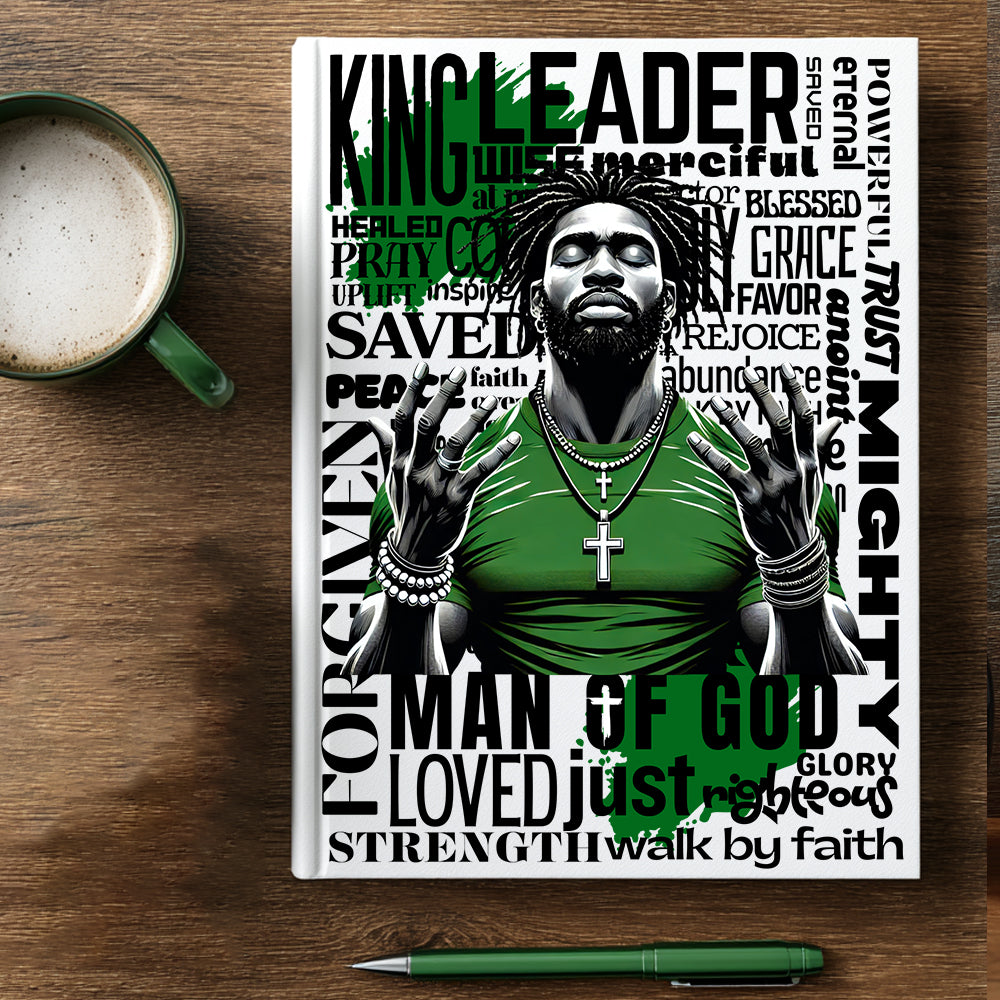 Man of God Journal UV DTF Stickers