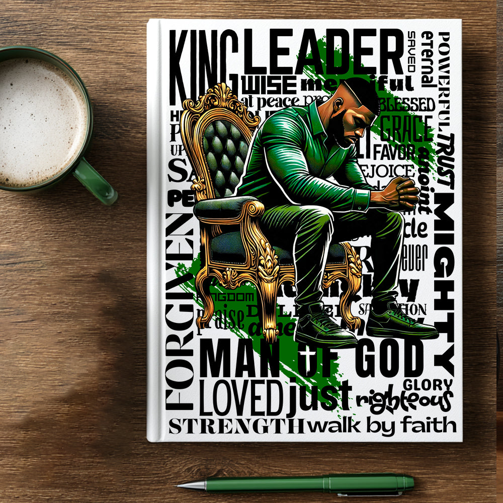 Man of God Journal UV DTF Stickers