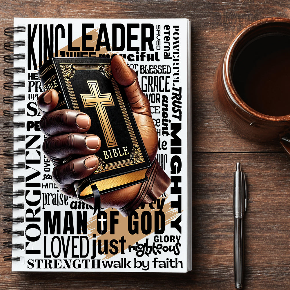 Man of God Hand Journal UV DTF Stickers