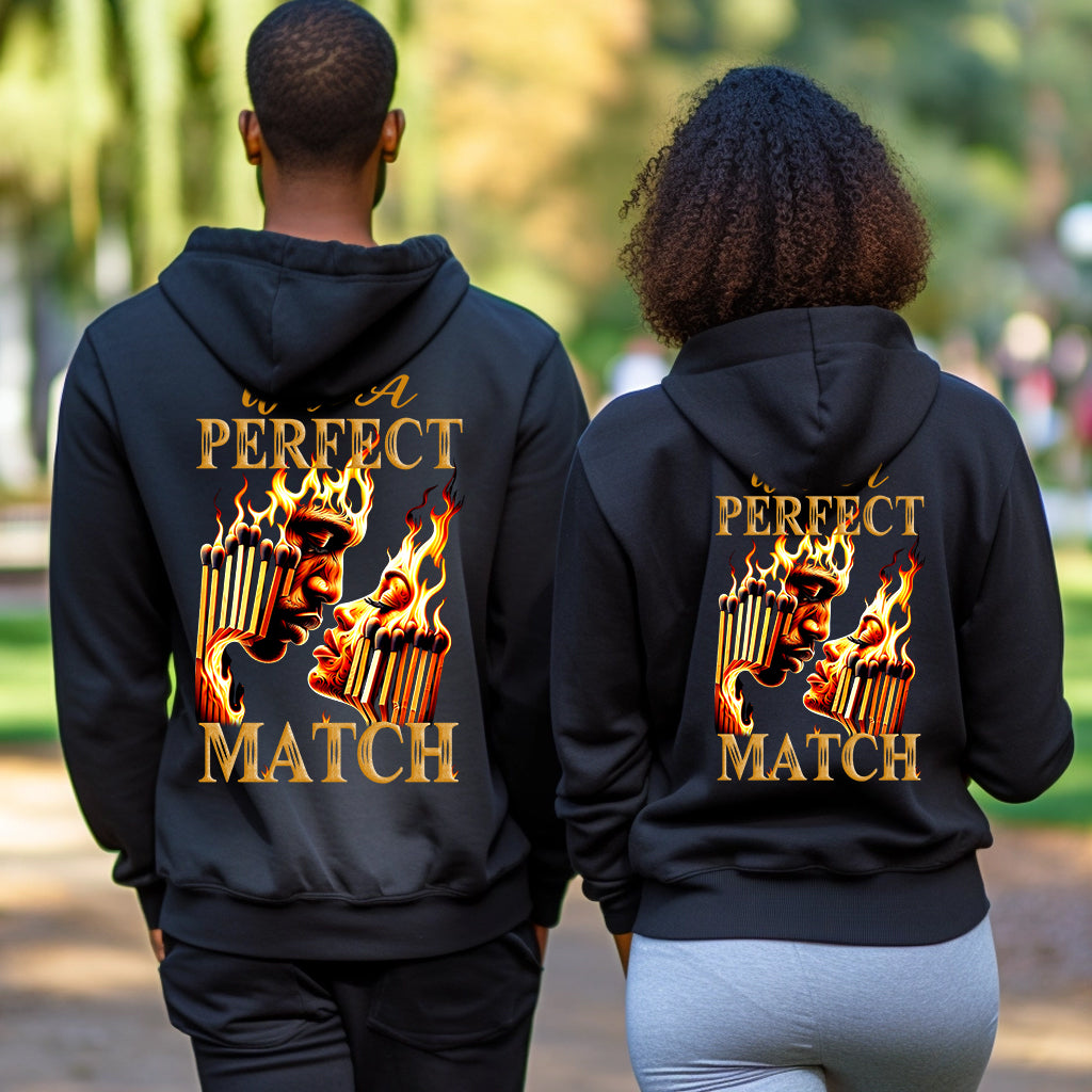We're a Perfect Match DTF Transfer