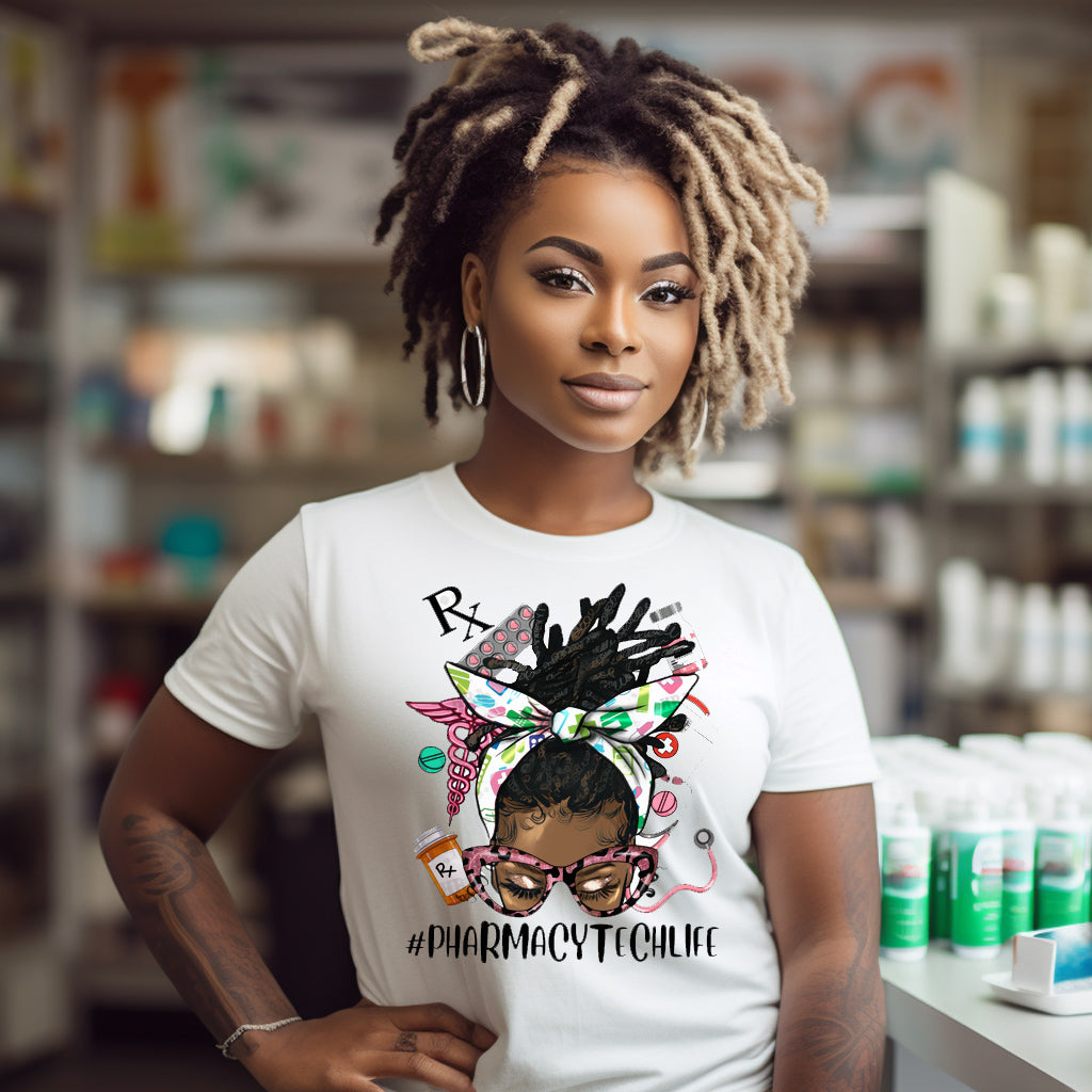 Pharmacy Tech Life Locs DTF Transfer