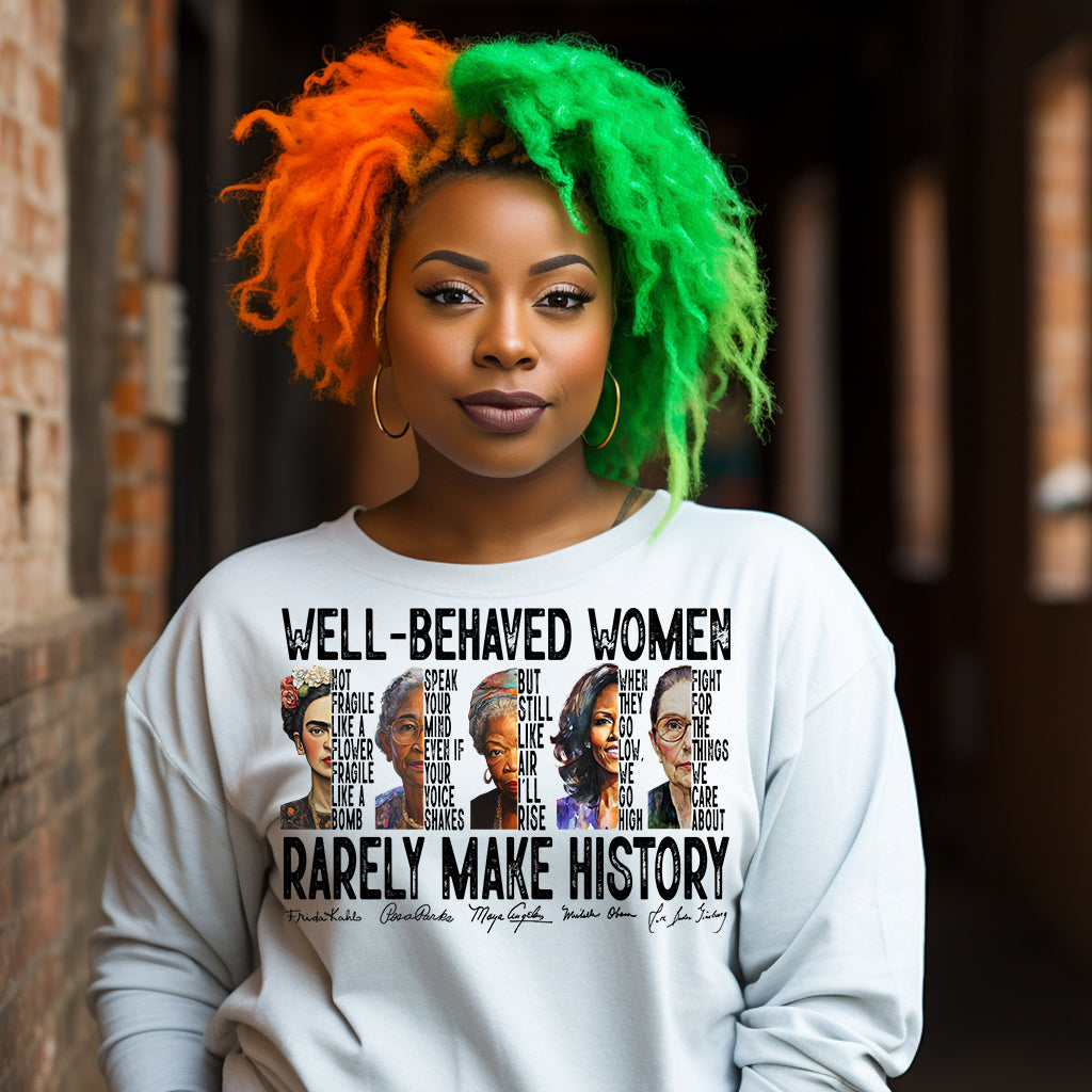 Well Behaved Women Brush Strokes DTF Transfer