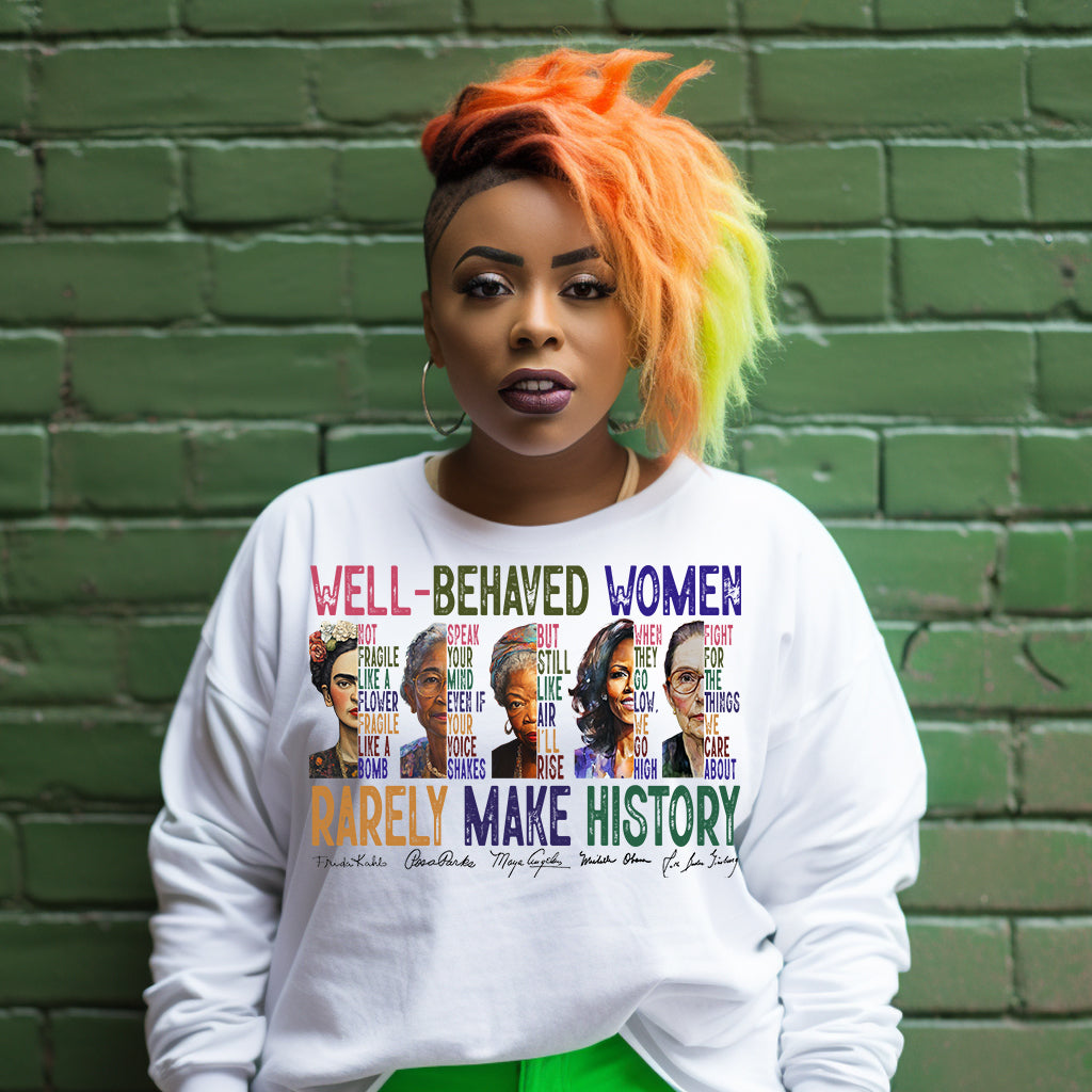Well Behaved Women Brush Strokes DTF Transfer