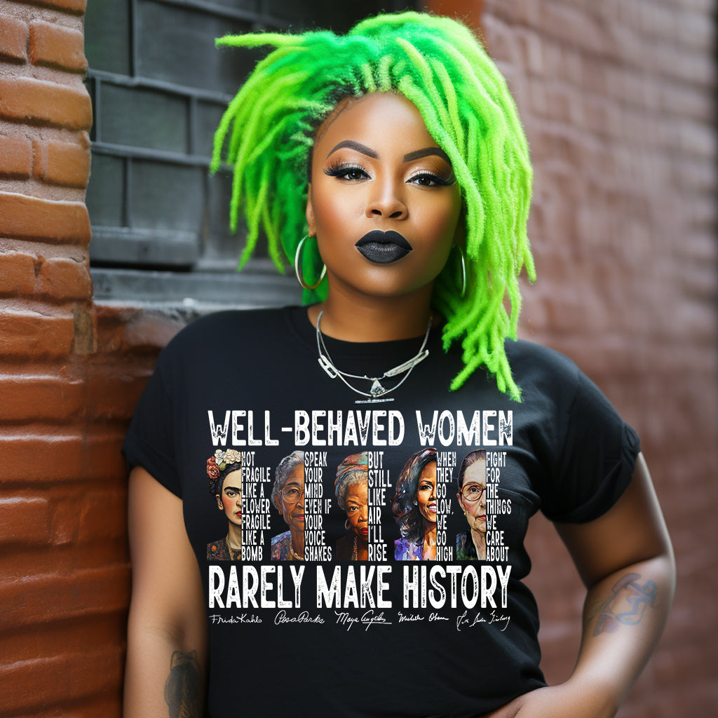 Well Behaved Women Brush Strokes DTF Transfer