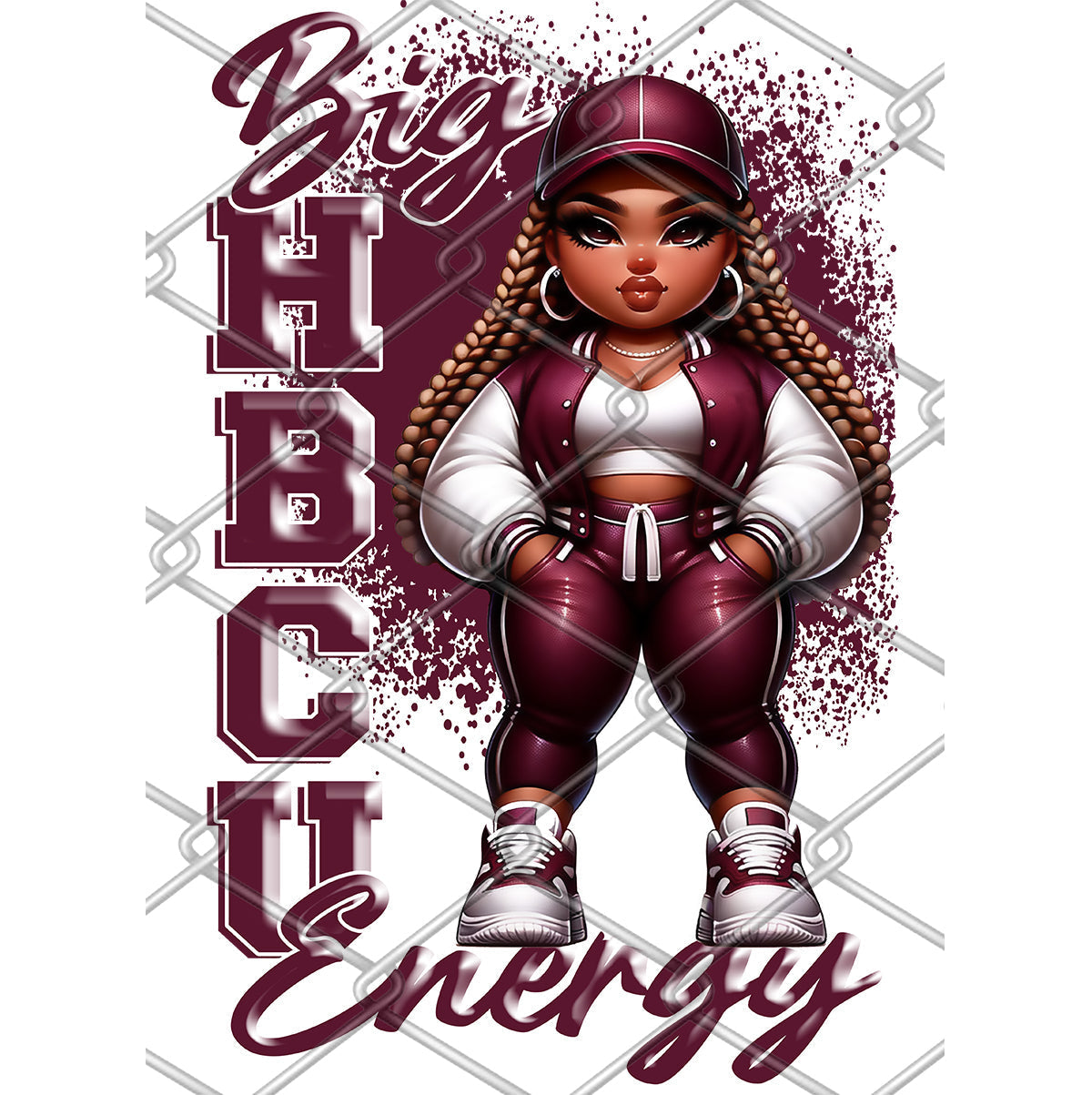 Big HBCU Energy Alabama AM DTF Transfer
