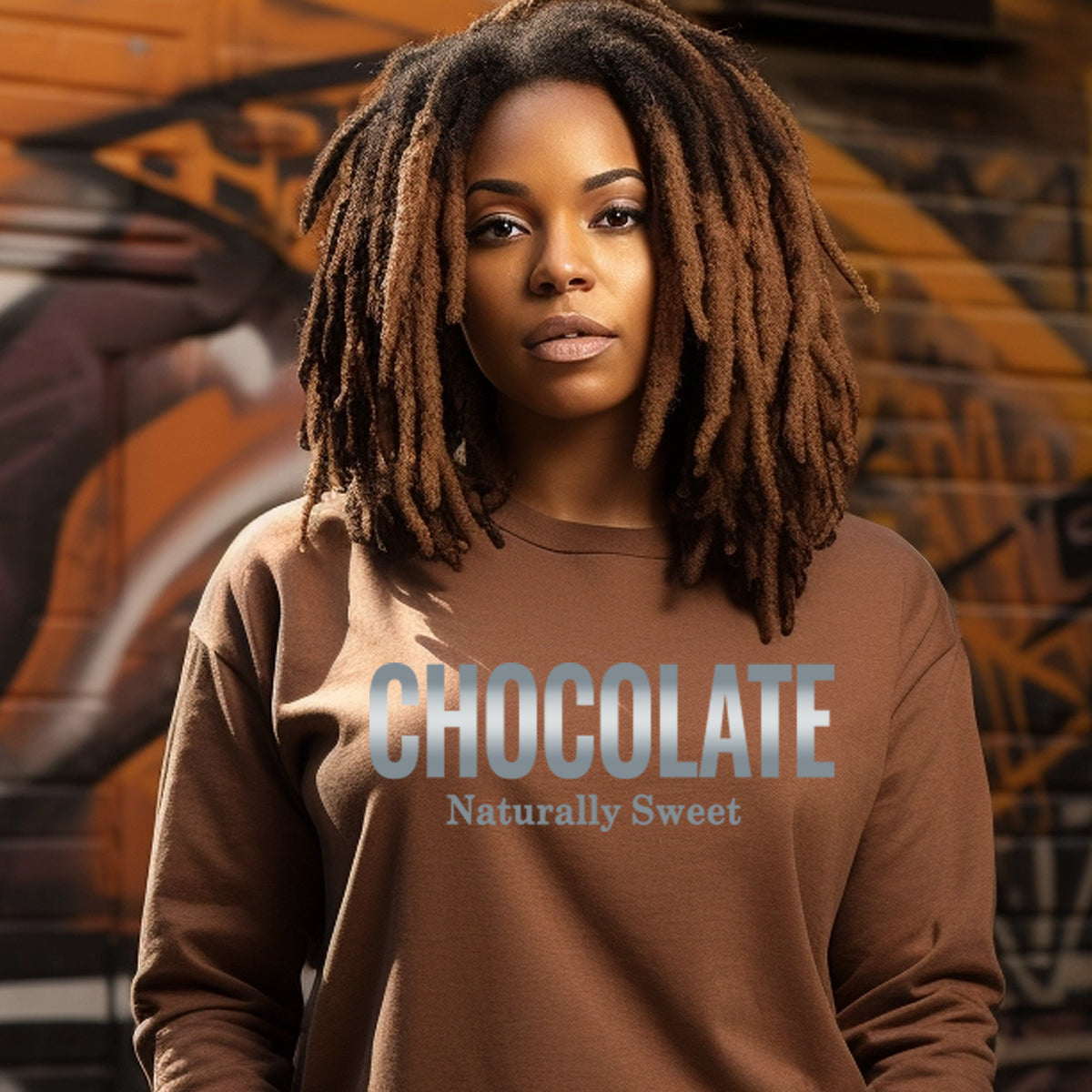 Chocolate Naturally Sweet DTF Transfer