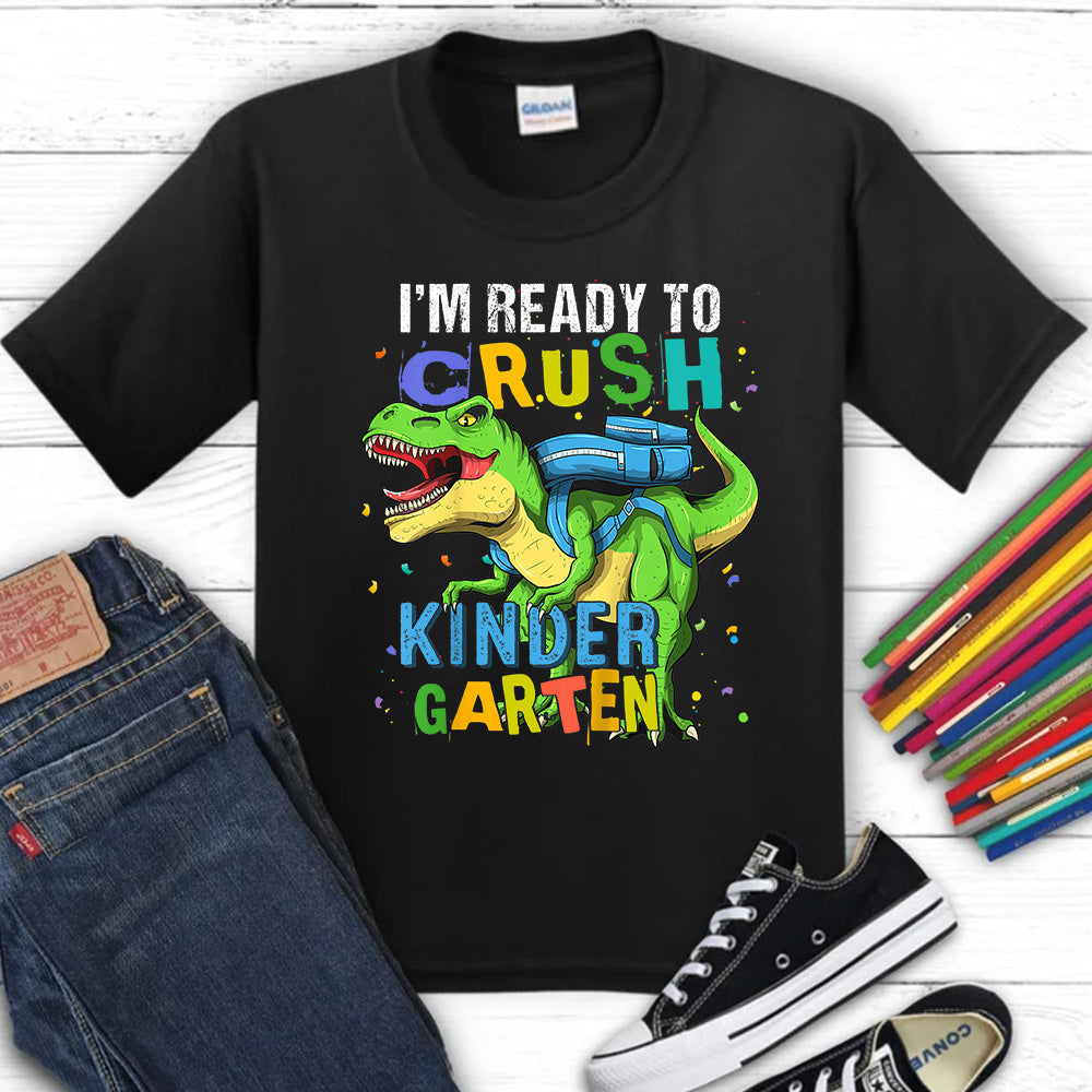 Crush Kindergarten Dino Backpack DTF Transfer