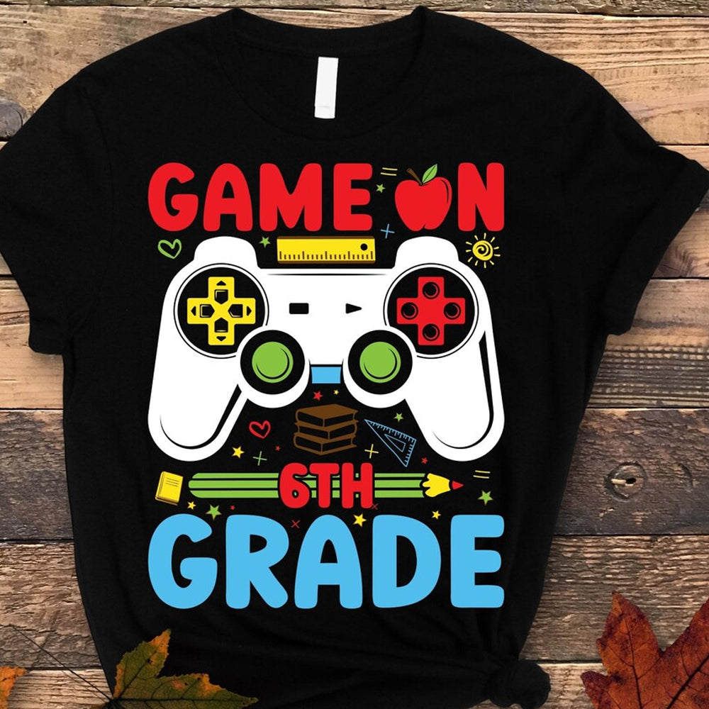 Game On 6th Grade DTF Transfer