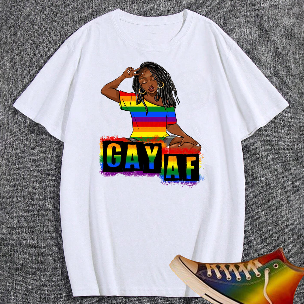 Gay AF Girl DTF Transfer