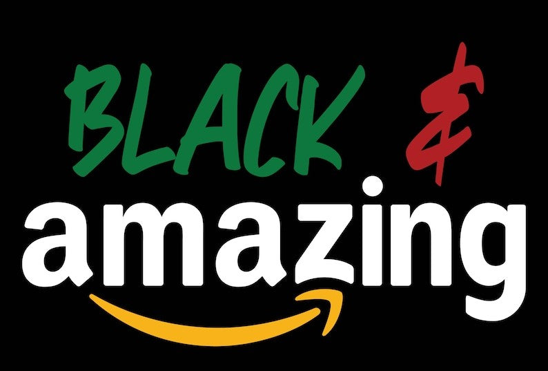 Black & Amazing DTF Transfer
