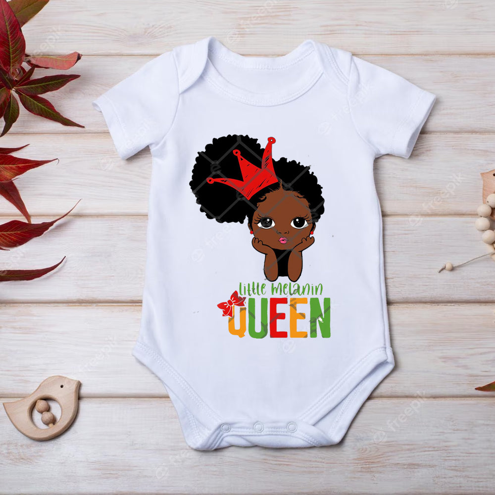 Little Melanin Queen DTF Transfer