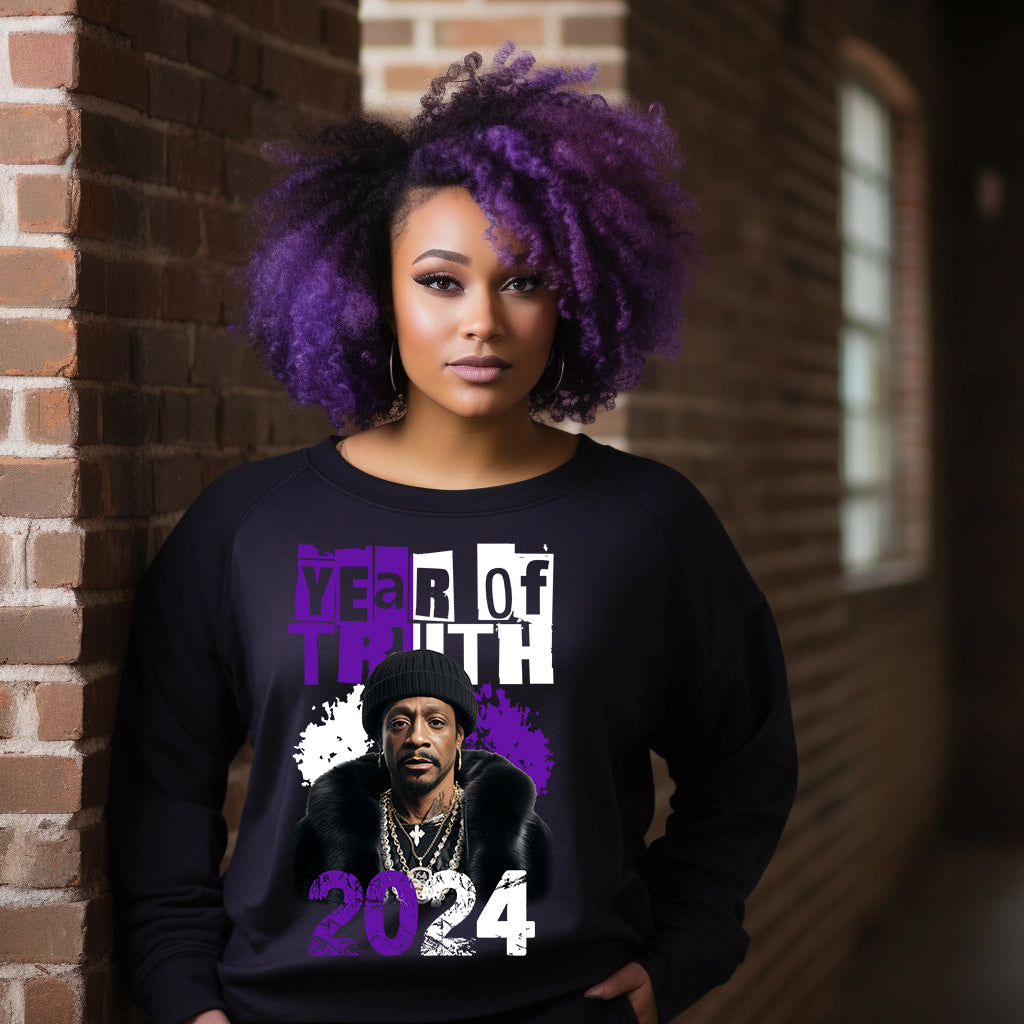 Katt Williams Purple DTF Transfer