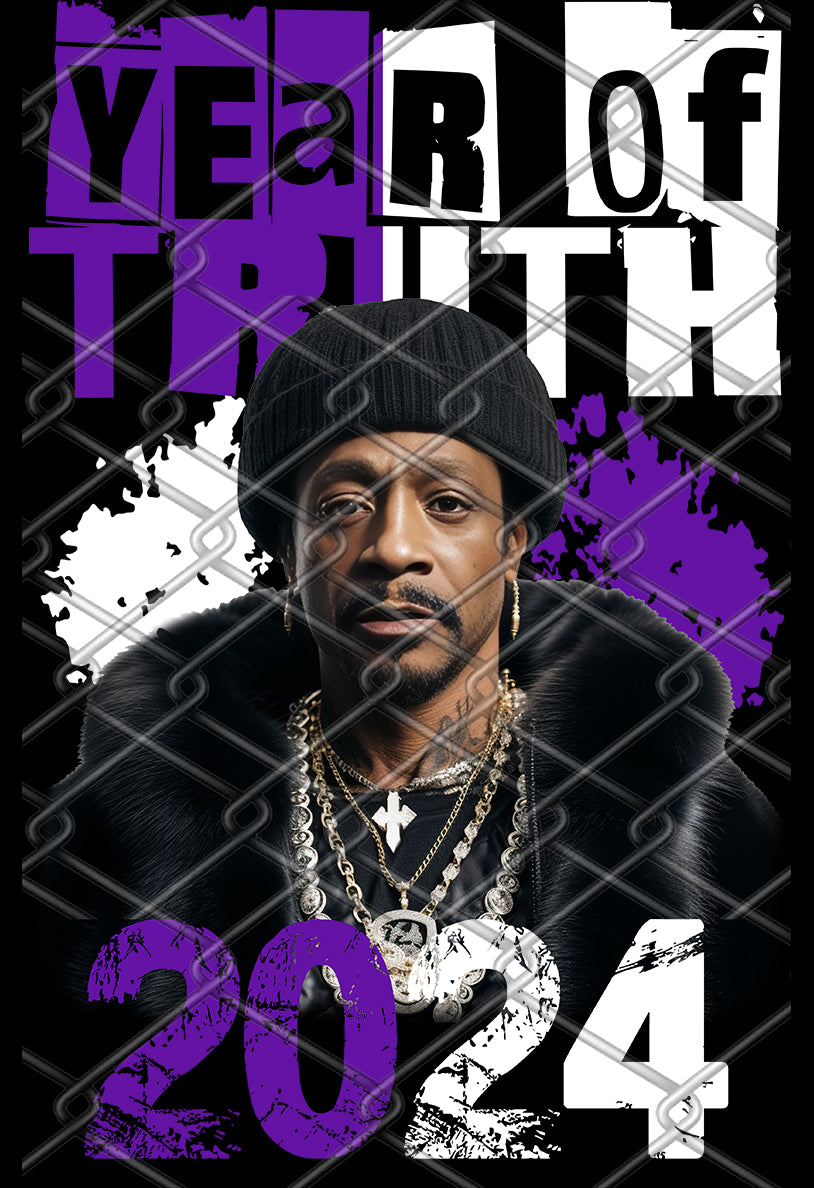 Katt Williams DTF Transfer Gang Sheet 22x84