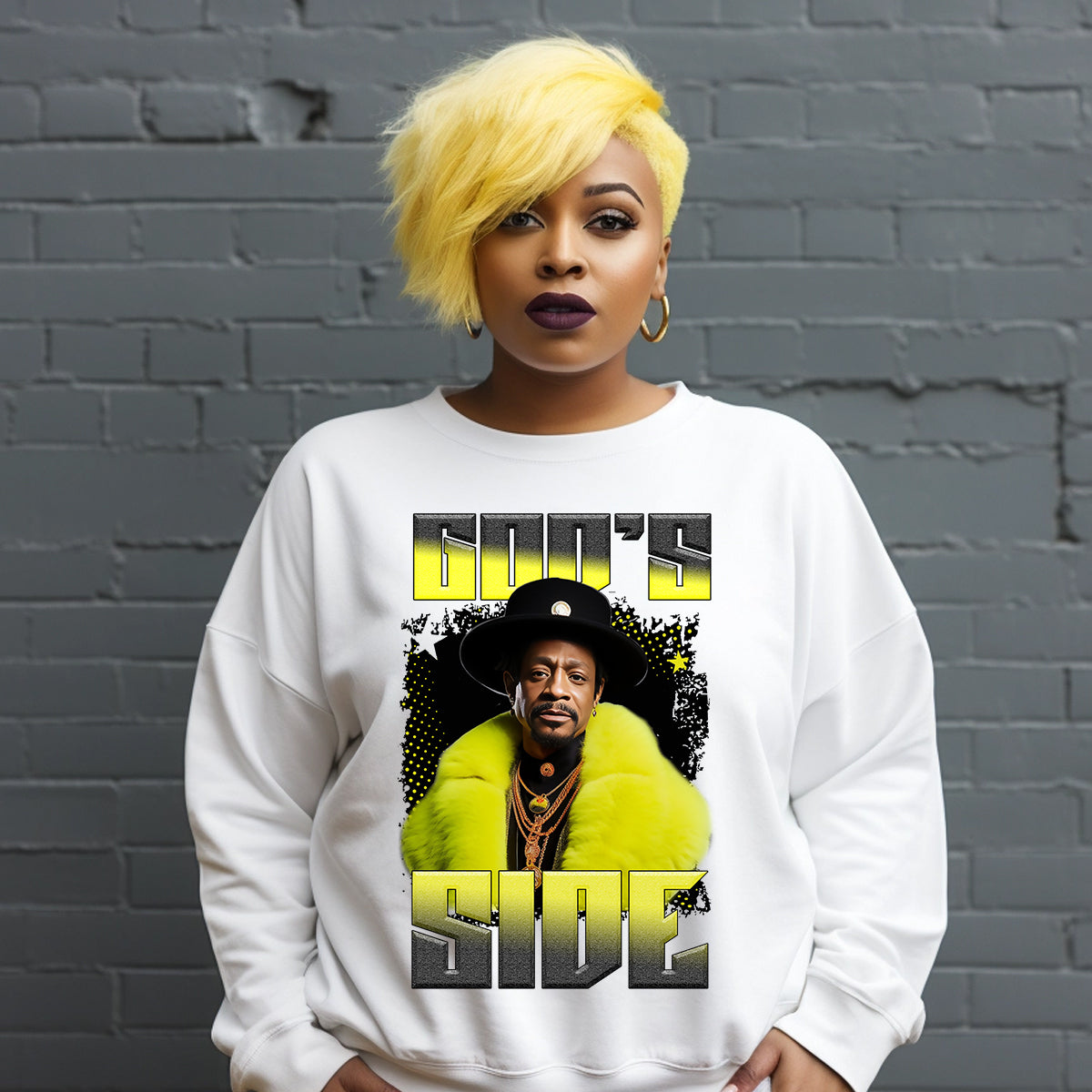 Katt Williams God's Side DTF Transfer