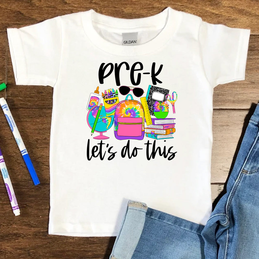 Pre-K Let's Do This DTF Transfer