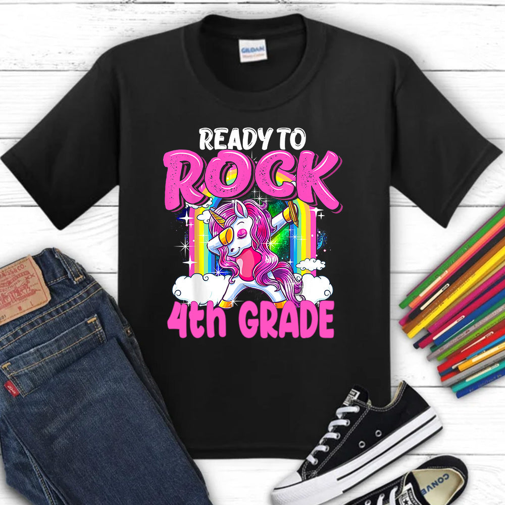 Ready to Rock 4th Grade DTF Transfer
