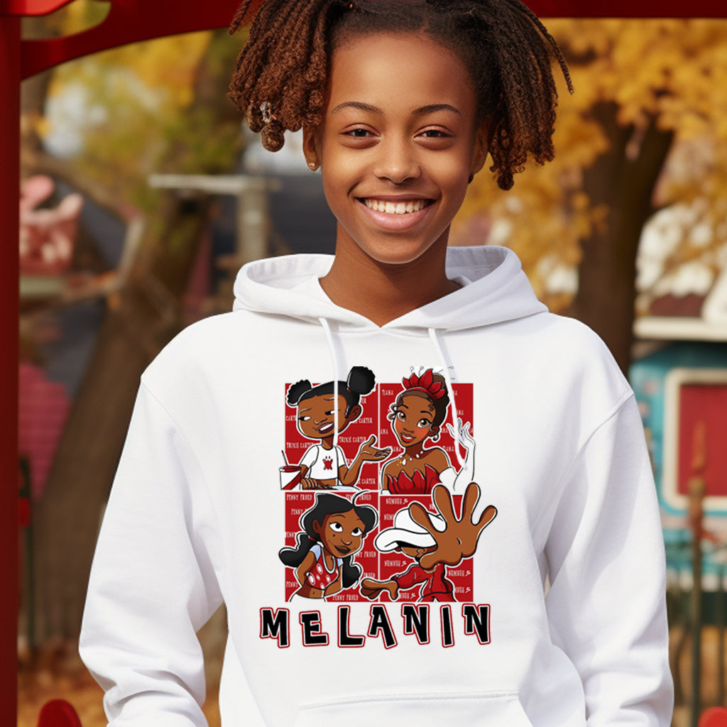 Melanin Princess DTF Transfer - red