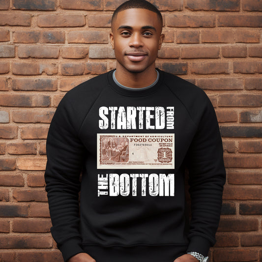 Started from the Bottom DTF Transfer - white