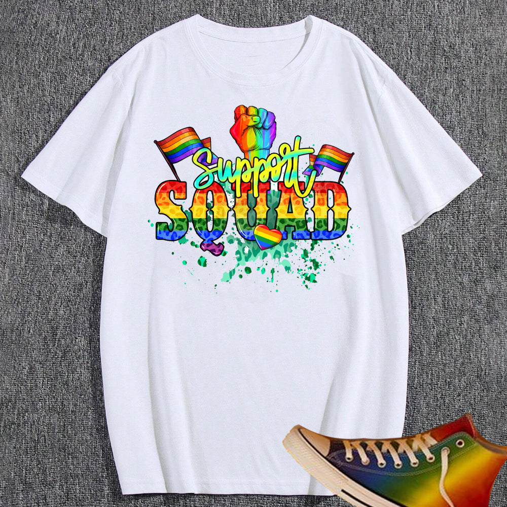 Support Squad Pride DTF Transfer