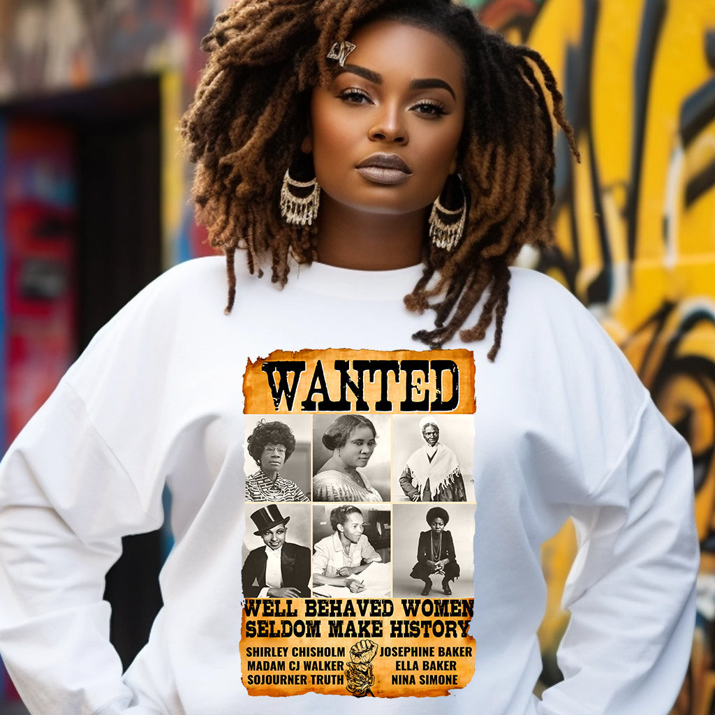 Wanted: Well Behaved Women Part 2 DTF Transfer