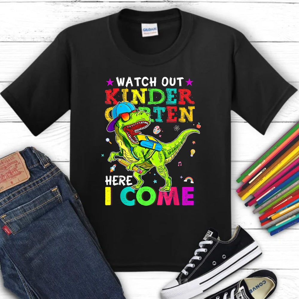 Watch Out Kindergarten Dino DTF Transfer