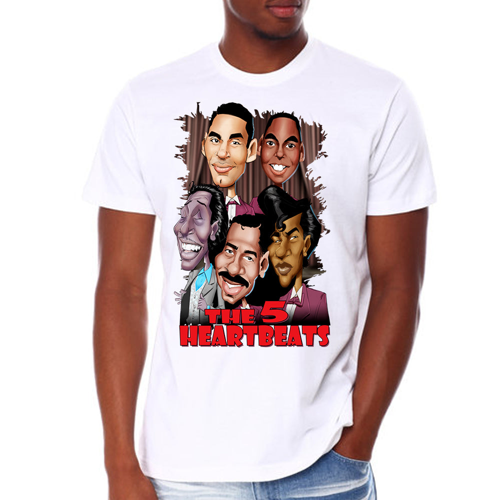 Five Heartbeats DTF Transfer