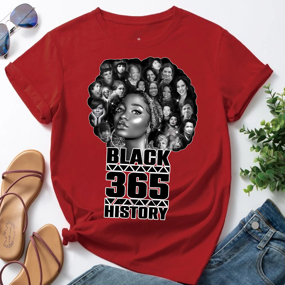 Black History 365 Faces DTF Transfer