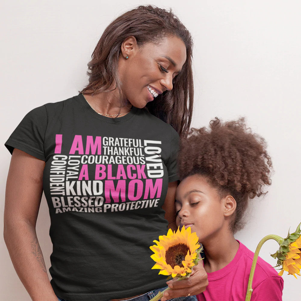 I Am A Black Mom DTF Transfer