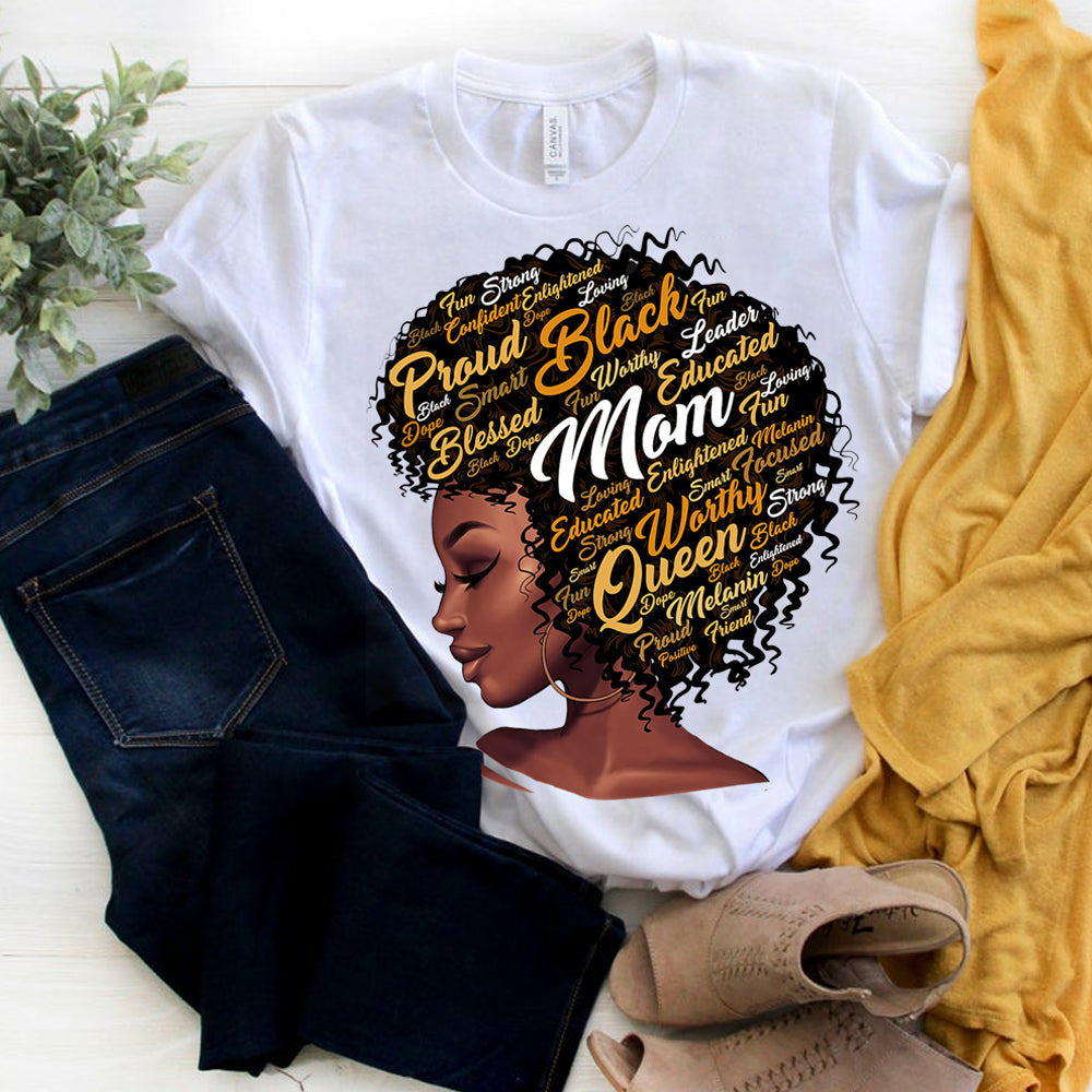 Black Mom Motivation DTF Transfer