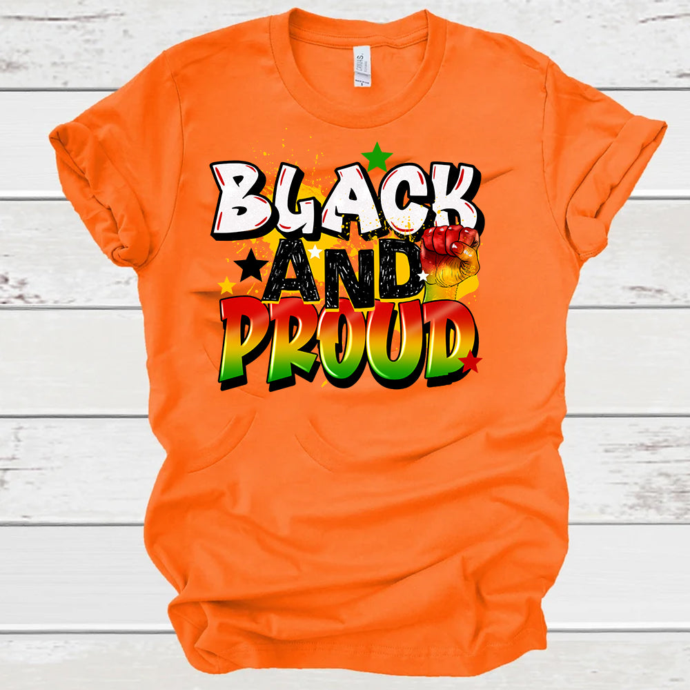 Black and Proud DTF Transfer