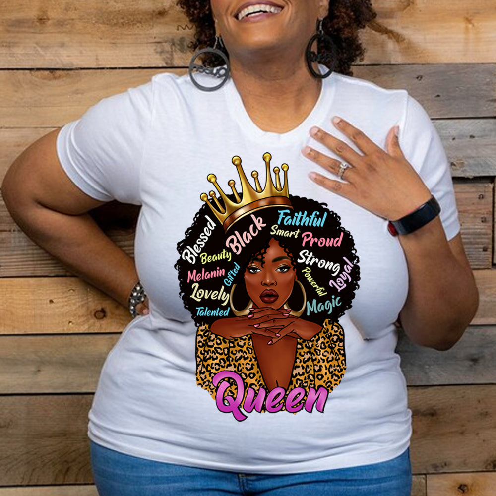 Black Queen DTF Transfer