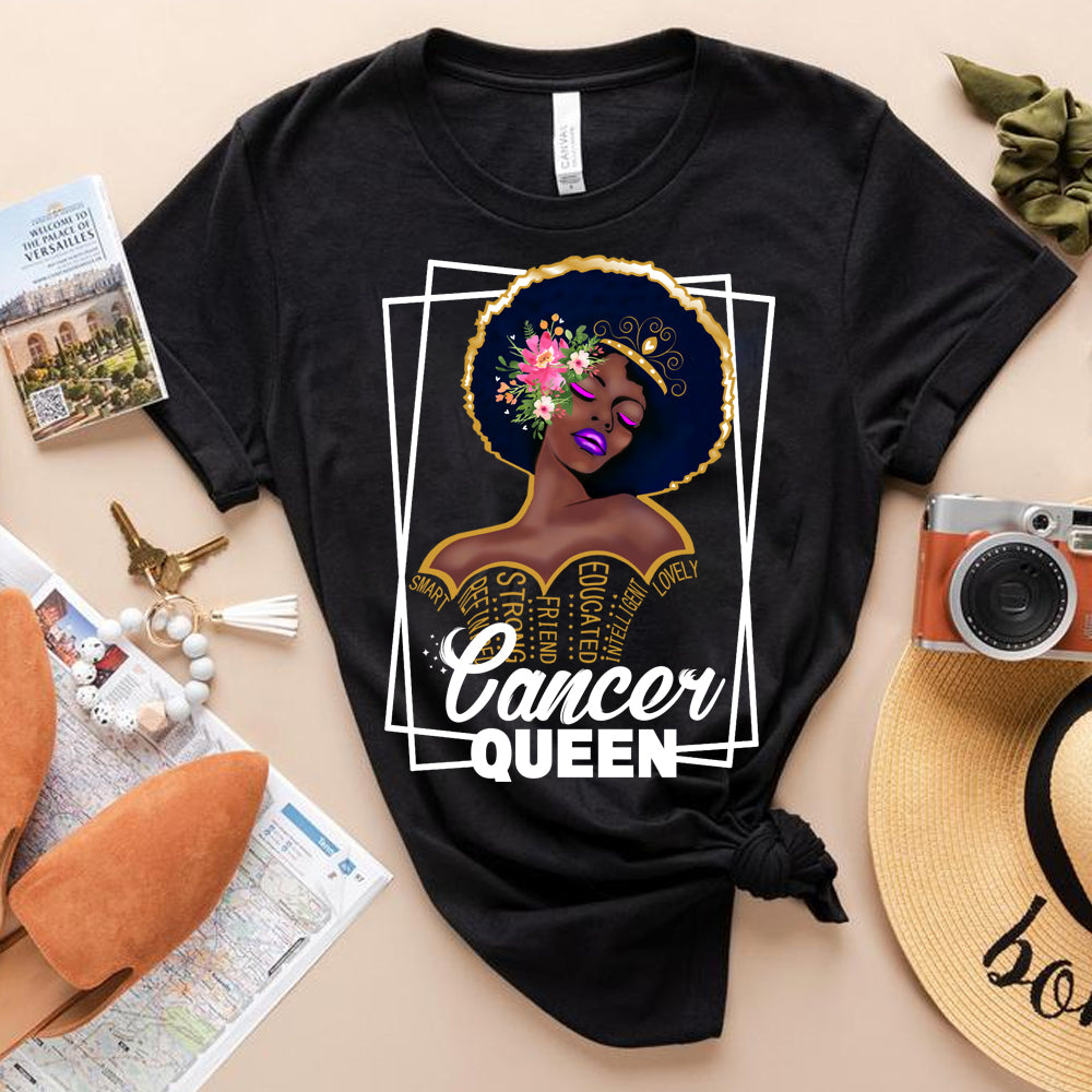 Cancer Queen DTF Transfer
