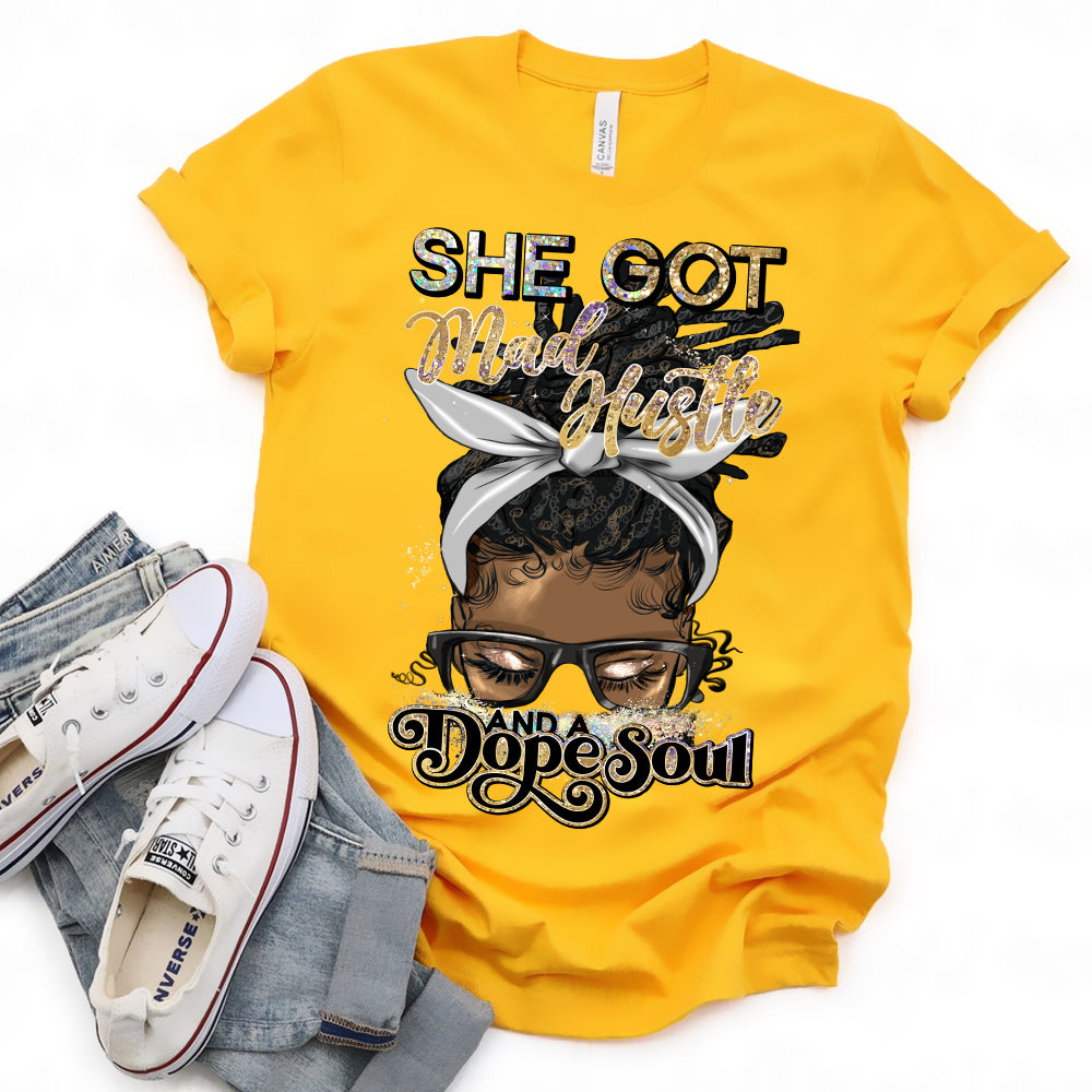 Dope Soul Locs Bun DTF Transfer