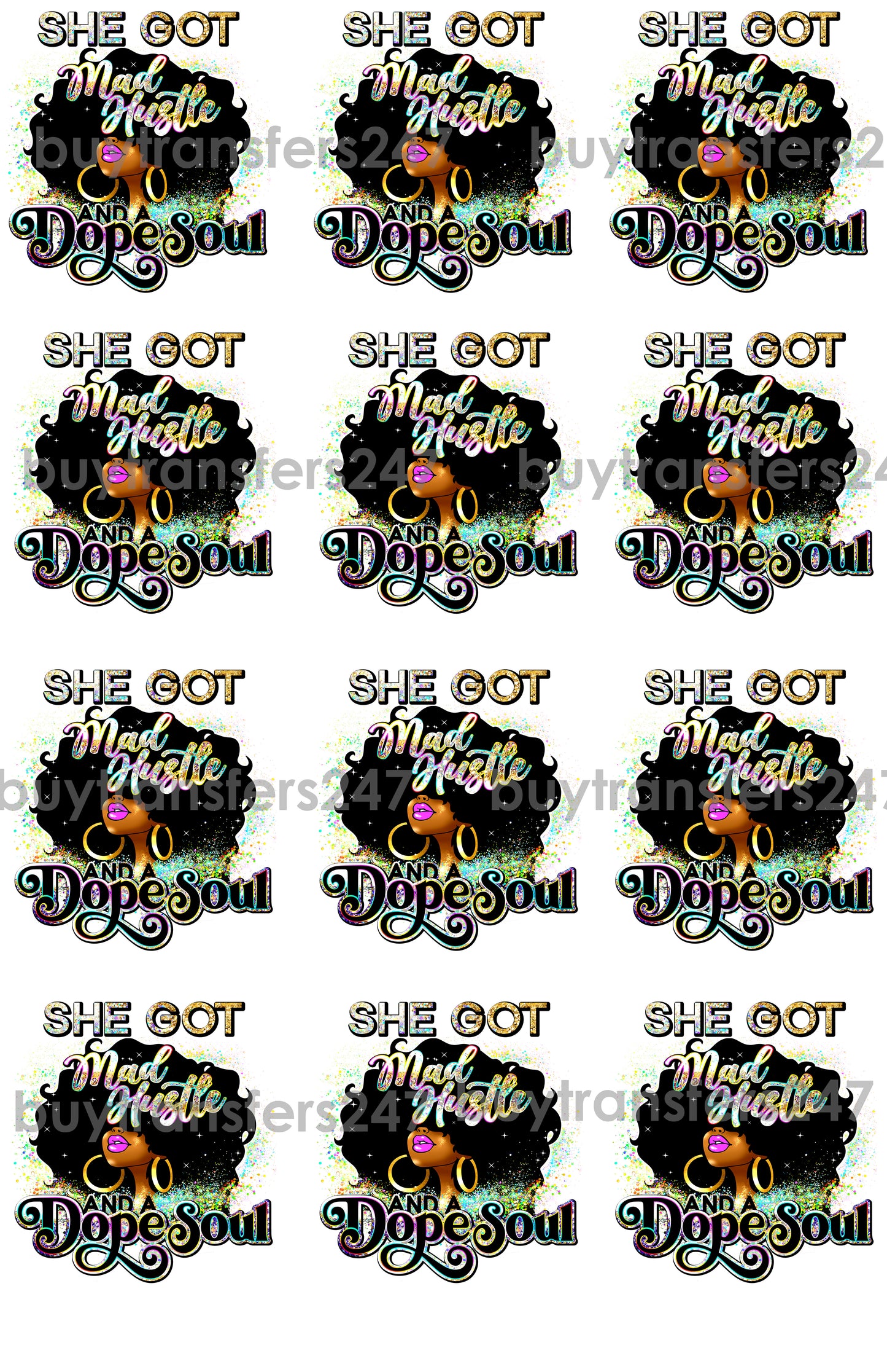 Dope Soul DTF Transfer