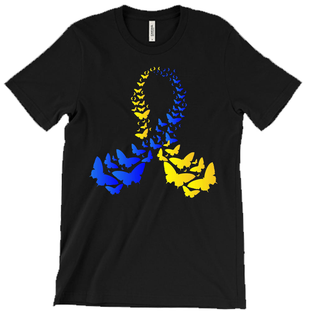 Down Syndrome Butterflies DTF Transfer